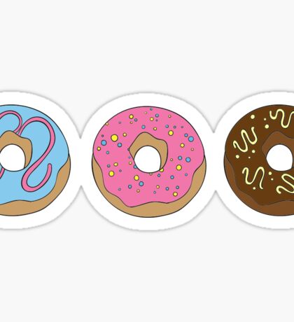 Donut Stickers  Redbubble