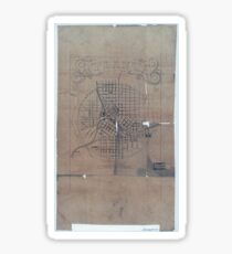 Civil War Maps 0063 Atlanta Sticker