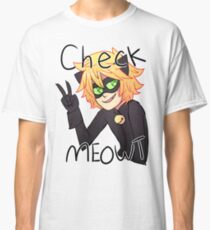 Check Meowt! Cat Noir Classic T-Shirt