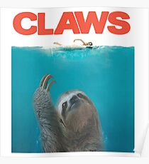 Sloth Claws Parody Poster