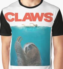 Sloth Claws Parody Graphic T-Shirt
