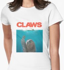 Sloth Claws Parody Women's Fitted T-Shirt