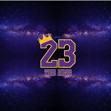 Lebron James, 23 King Collection Kids T-Shirt for Sale by