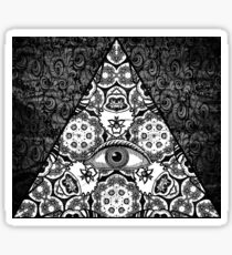 THREE EYED MEN Sticker