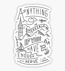 Anything is possible Sticker