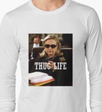 Throwback - Hillary Clinton Long Sleeve T-Shirt