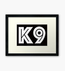 K9 Framed Print