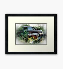 Old Truck Framed Print