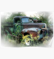 Old Truck Poster