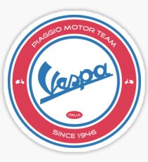 VESPA CREST 2 Sticker