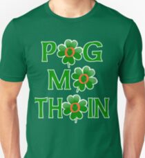 POG MO THOIN with Shamrocks Unisex T-Shirt