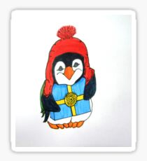 Pegatina LITTLE CHRISTMAS PENGUIN