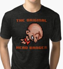 Bonk's Adventure original head banger Tri-blend T-Shirt
