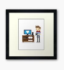i love video games shirt! (console, pc) Framed Print