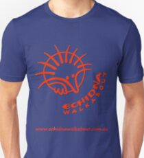 Echidna Walkabout logo Orange Unisex T-Shirt
