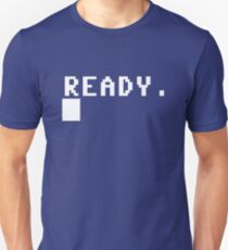 Commodore 64 - C64 - Ready. Unisex T-Shirt
