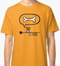 Abstract Dog Expresses Innermost Desire Classic T-Shirt