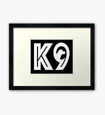 K9 Framed Print