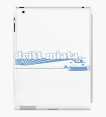 Drift Miata Blue iPad Case/Skin