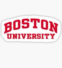Boston University Sticker
