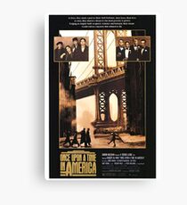 Movie Poster Merchandise Canvas Print