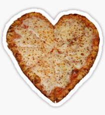 Pizza Heart Sticker