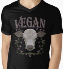 VEGAN Men's V-Neck T-Shirt