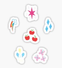 Mein kleines Pony - Elemente der Harmonie Cutie Mark Special Sticker