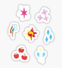 My little Pony - Elements of Harmony Cutie Mark Special V2 (Sunset Shimmer) Sticker