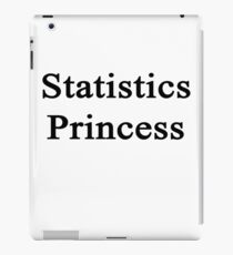 Statistics Princess iPad Case/Skin
