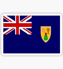 Turks And Caicos Flag Sticker