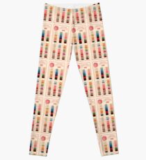 Vintage Color Thread Chart Leggings