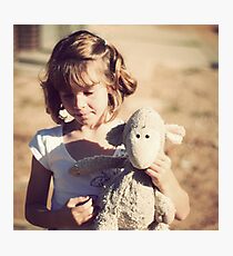 Sheepy and me Photographic Print
