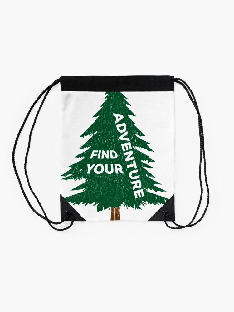 Alternate view of Find Your Adventure Drawstring Bag