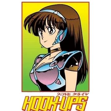 Vintage Anime Girl Hook Ups | Sticker