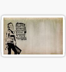 banksy-02 Sticker