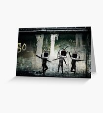banksy-05 Greeting Card