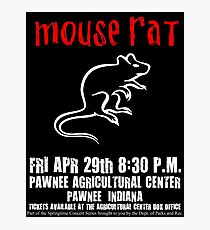 Mouse Rat - Concert Poster Photographic Print