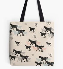 Horses Tote Bag