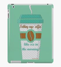 GILMORE GIRLS-coffee addicted iPad Case/Skin