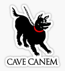 Cave Canem Sticker