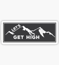 Get High Sticker