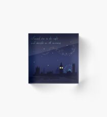Peter Pan Acrylic Block