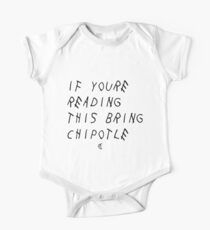 If your reading this bring chipotle One Piece - Short Sleeve