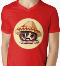 Mikasa Su Casa Men's V-Neck T-Shirt