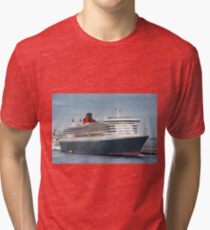Queen Mary 2 Tri-blend T-Shirt