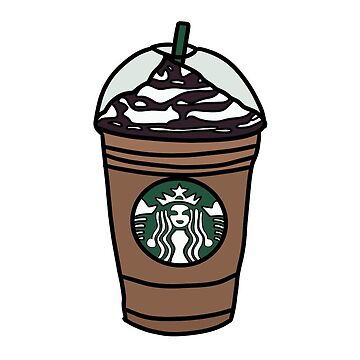 starbucks iced coffee Sticker for Sale by kmiranda4