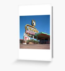 Palomino Motel Greeting Card
