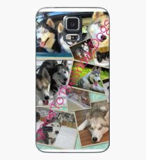 Gone To The Snow Dogs Collage Case/Skin for Samsung Galaxy