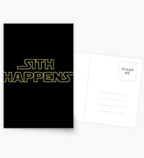 Sith Happens - Star Wars Postcards